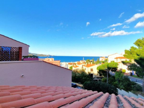 Joli studio terrasse 2* proche centre, parking, vue mer - FR-1-309-140